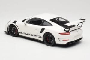 Porsche 911 991.2 GT3 RS Biały z Czarnymi Felgami Minichamps 1:18 155068224 Metal — zdjęcie 5 z 6