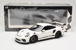 Porsche 911 991.2 GT3 RS Biały z Czarnymi Felgami Minichamps 1:18 155068224 Metal — zdjęcie 6 z 6