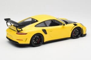 Porsche 911 991.2 GT3 RS Żółty z Czarnymi Felgami Minichamps 1:18 155068231 Metal — zdjęcie 2 z 6