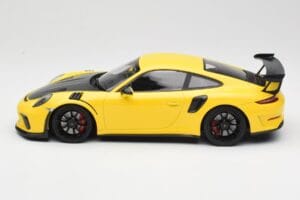 Porsche 911 991.2 GT3 RS Żółty z Czarnymi Felgami Minichamps 1:18 155068231 Metal — zdjęcie 3 z 6