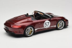 Porsche 911 991.2 Speedster Heritage Edition Cherry Metallic GT Spirit 1:18 GT929 Żywica — zdjęcie 2 z 6