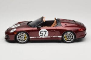 Porsche 911 991.2 Speedster Heritage Edition Cherry Metallic GT Spirit 1:18 GT929 Żywica — zdjęcie 3 z 6