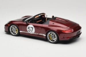 Porsche 911 991.2 Speedster Heritage Edition Cherry Metallic GT Spirit 1:18 GT929 Żywica — zdjęcie 5 z 6