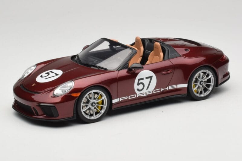 Porsche 911 991.2 Speedster Heritage Edition Cherry Metallic GT Spirit 1:18 GT929 Żywica