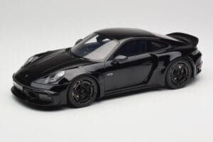 Porsche 911 992 Brabus 900 Rocket-R Obsidian Black GT Spirit 1:18 GT502 Żywica