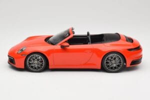 Porsche 911 992 Carrera 4S Kabriolet Pomarańczowy Minichamps 1:18 155067334 Metal — zdjęcie 3 z 6