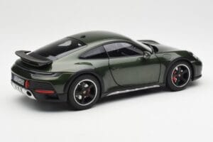 Porsche 911 992 Dakar Oak Zielony Metalik Norev 1:18 187241 Metal — zdjęcie 3 z 9