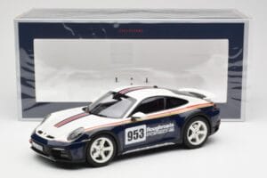 Porsche 911 992 Dakar Rough Roads Norev 1:18 187240 Metal — zdjęcie 9 z 9