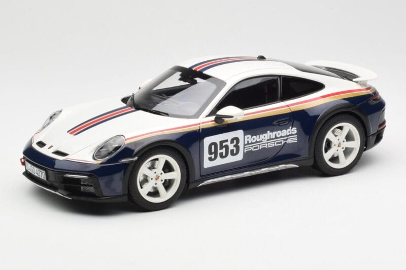 Porsche 911 992 Dakar Rough Roads Norev 1:18 187240 Metal