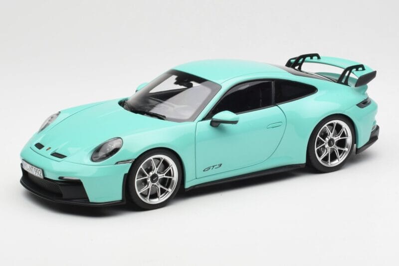 Porsche 911 992 GT3 Mint Zielony Norev 1:18 187316 Metal
