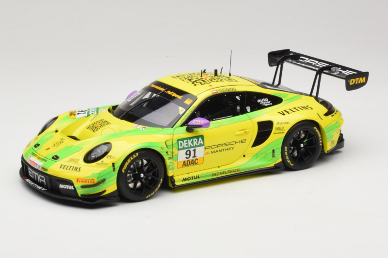 Porsche 911 GT3 R #91 T. Preining Manthey EMA DTM Hockenheim Champion 2023 Minichamps 1:18 MG-M-911-DTM-n91-23-1801 Metal
