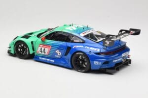 Porsche 911 992 GT3 R Falken #44 D. Eriksson / T. Heinemann 24 Hours of Nurburgring 2023 Minichamps 1:18 113236344 Metal — zdjęcie 7 z 8