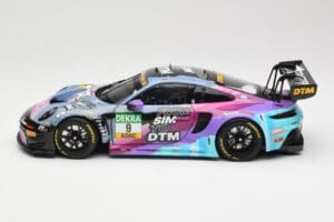 Porsche 911 992 GT3 R Team WRT #9 T. Heinemann DTM 2023 Minichamps 1:18 113236309 Metal — zdjęcie 4 z 8