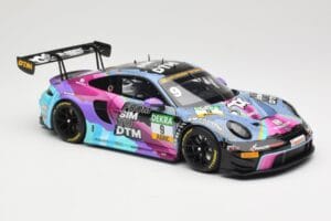 Porsche 911 992 GT3 R Team WRT #9 T. Heinemann DTM 2023 Minichamps 1:18 113236309 Metal — zdjęcie 6 z 8