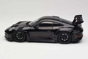 Porsche 911 992 GT3 RS Czarny & Czarne Felgi Concept Minichamps 1:18 911992003 Metal — zdjęcie 4 z 8