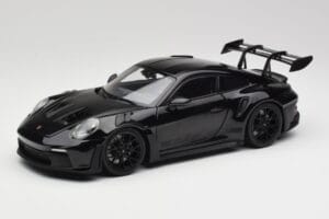 Porsche 911 992 GT3 RS Czarny & Czarne Felgi Concept Minichamps 1:18 911992003 Metal