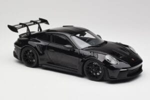 Porsche 911 992 GT3 RS Czarny & Czarne Felgi Concept Minichamps 1:18 911992003 Metal — zdjęcie 6 z 8