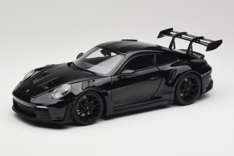 Porsche 911 992 GT3 RS Czarny & Czarne Felgi Concept Minichamps 1:18 911992003 Metal
