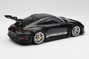 Porsche 911 992 GT3 RS Czarny Z Srebrnymi Kołami Minichamps 1:18 155062231 Metal — zdjęcie 2 z 6