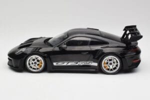 Porsche 911 992 GT3 RS Czarny Z Srebrnymi Kołami Minichamps 1:18 155062231 Metal — zdjęcie 3 z 6