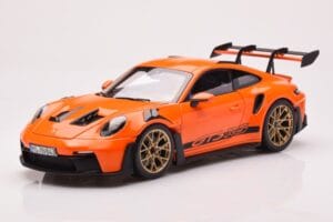 Porsche 911 992 GT3 RS Gulf Pomarańczowy Norev 1:18 187360 Metal