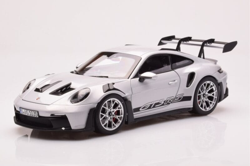 Porsche 911 992 GT3 RS Ice Szary Norev 1:18 187359 Metal
