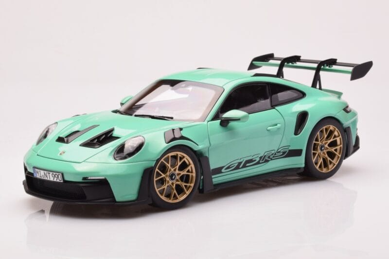 Porsche 911 992 GT3 RS Mint Zielony Norev 1:18 187362 Metal