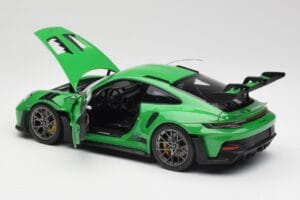 Porsche 911 992 GT3 RS Python Zielony Norev 1:18 WAP0212820RGT3 Metal — zdjęcie 5 z 8