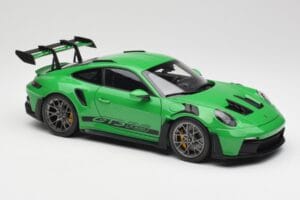 Porsche 911 992 GT3 RS Python Zielony Norev 1:18 WAP0212820RGT3 Metal — zdjęcie 6 z 8