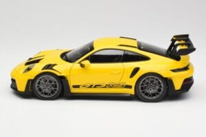Porsche 911 992 GT3 RS Racing Żółty Norev 1:18 WAP0212810RGT3 Metal — zdjęcie 4 z 8