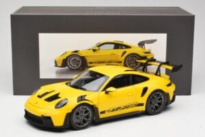 Porsche 911 992 GT3 RS Racing Żółty Norev 1:18 WAP0212810RGT3 Metal — zdjęcie 8 z 8