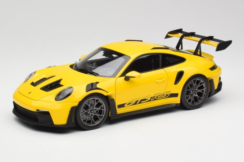 Porsche 911 992 GT3 RS Racing Żółty Norev 1:18 WAP0212810RGT3 Metal