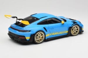 Porsche 911 992 GT3 RS Shark Niebieski & Żółty Decor Concept Minichamps 1:18 911992001 Metal — zdjęcie 3 z 8