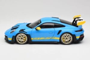 Porsche 911 992 GT3 RS Shark Niebieski & Żółty Decor Concept Minichamps 1:18 911992001 Metal — zdjęcie 4 z 8