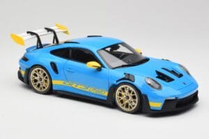 Porsche 911 992 GT3 RS Shark Niebieski & Żółty Decor Concept Minichamps 1:18 911992001 Metal — zdjęcie 6 z 8