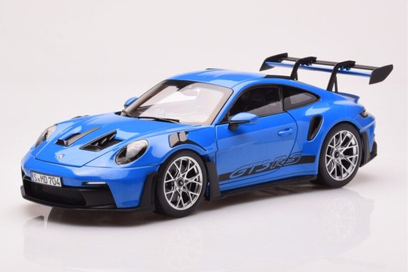 Porsche 911 992 GT3 RS Sharkblue Norev 1:18 187358 Metal