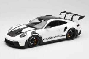 Porsche 911 992 GT3 RS Biały & Czarne Felgi Minichamps 1:18 155062230 Metal