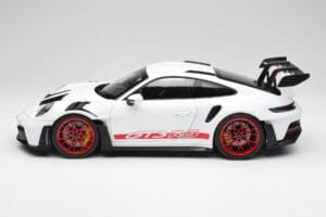 Porsche 911 992 GT3 RS Biały & Pyro Czerwony Norev 1:12 127530 Metal — zdjęcie 3 z 6
