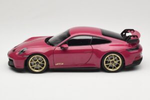 Porsche 911 992 GT3 Ruby Star Neo Norev 1:18 187381 Metal — zdjęcie 4 z 8