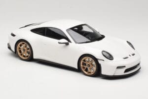 Porsche 911 992 GT3 Touring Biały Neodyme Wheels Minichamps 1:18 117069022 Metal — zdjęcie 4 z 6