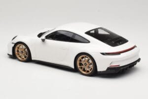 Porsche 911 992 GT3 Touring Biały Neodyme Wheels Minichamps 1:18 117069022 Metal — zdjęcie 5 z 6