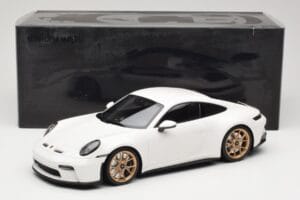 Porsche 911 992 GT3 Touring Biały Neodyme Wheels Minichamps 1:18 117069022 Metal — zdjęcie 6 z 6