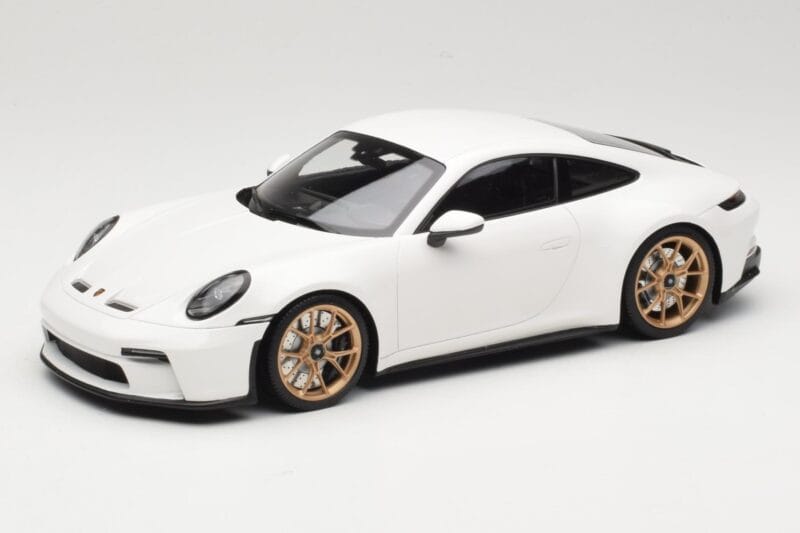 Porsche 911 992 GT3 Touring Biały Neodyme Wheels Minichamps 1:18 117069022 Metal