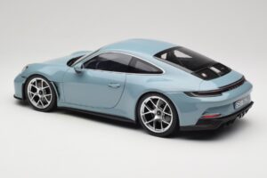 Porsche 911 992 S/T Meisenblau Norev 1:12 127550 Metal — zdjęcie 5 z 6