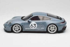 Porsche 911 992 ST Gentian Blue Metallic GT Spirit 1:18 GT491 Żywica — zdjęcie 3 z 6