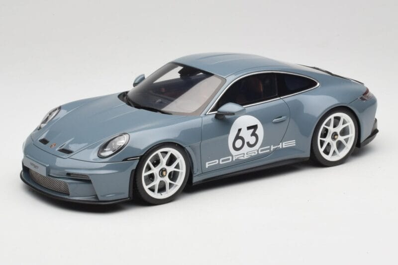 Porsche 911 992 ST Gentian Blue Metallic GT Spirit 1:18 GT491 Żywica