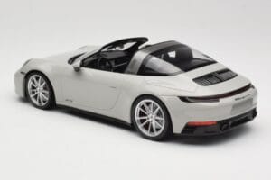Porsche 911 992 Targa 4 GTS Szary Minichamps 1:18 155061064 Metal — zdjęcie 5 z 6
