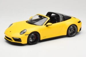 Porsche 911 992 Targa 4 GTS Żółty Minichamps 1:18 153061064 Metal