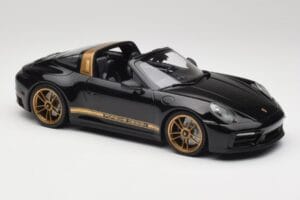 Porsche 911 992 Targa Porsche Design Czarny & Złoty Concept Minichamps 1:18 PORSCHE001 Metal — zdjęcie 4 z 6
