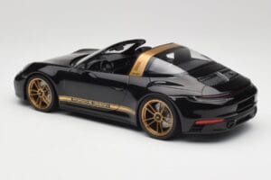Porsche 911 992 Targa Porsche Design Czarny & Złoty Concept Minichamps 1:18 PORSCHE001 Metal — zdjęcie 5 z 6